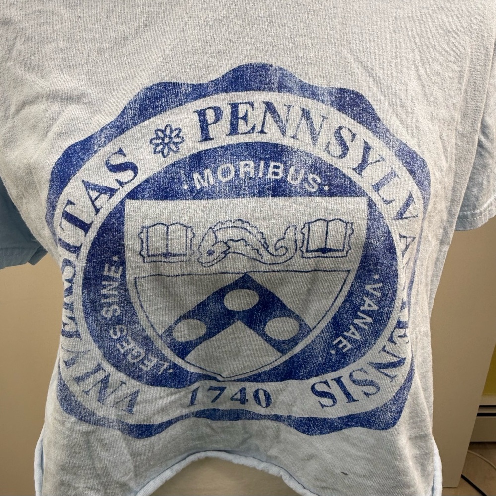Penn State Nittany Lions Cropped Graphic T-Shirt | Preowned - Picture 5 of 7